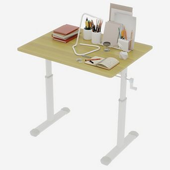 Height-Adjustable Multifunctional Study Desk for Home Office and Study Spaces