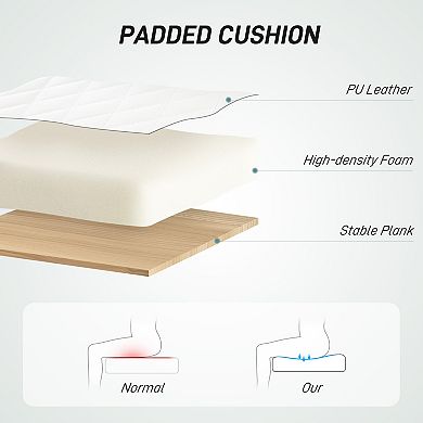 Contemporary Armless Office Chair with Adjustable Height and Smooth Swivel