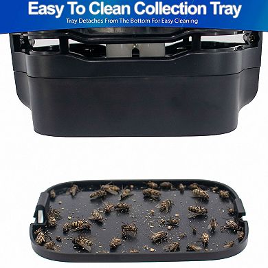 Electric Bug Zapper UV Mosquito Fly Killer, Removable Tray Hanging Hook for Patios Porches & Yards