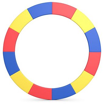 14 Foot Waterproof Tear Resistant Universal Trampoline Safety Pad Spring Cover