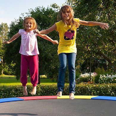 14 Foot Waterproof Tear Resistant Universal Trampoline Safety Pad Spring Cover