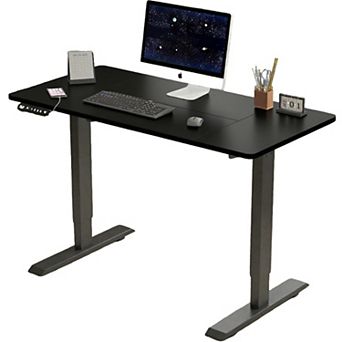 Electric Height Adjustable Standing Desk for Home Office and Gaming Use