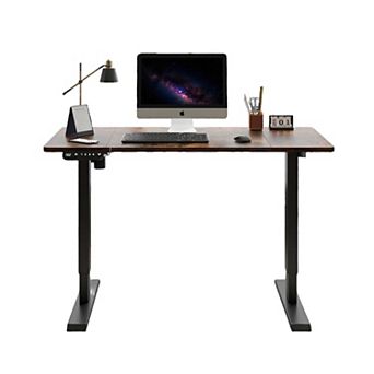 GOODSILO Electric Height Adjustable Standing Desk for Home Office and Gaming Use