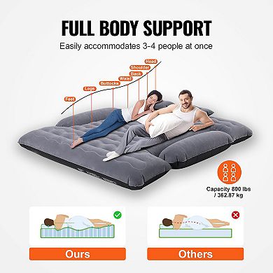 Truck Bed Air Mattress for 66.5 ft Full-Size Beds with Pump and Pillows