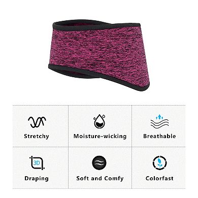 Sports Headband Moisture-Wicking for Running Workouts Exercise Men and Women Winter Ear Warmer