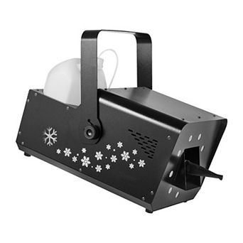 1500W Snow Machine with RGB Lights & Wireless Remote