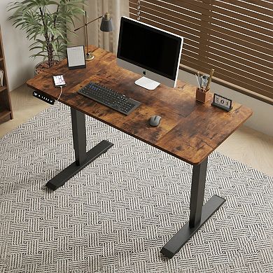 Electric Height Adjustable Standing Desk for Home and Office Computer and Gaming Use