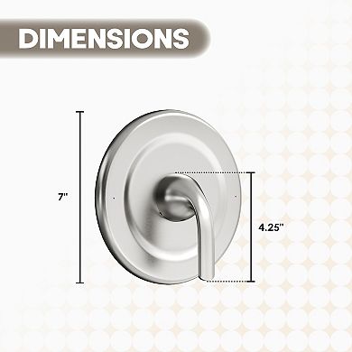 CASAINC Moen Replacement Trim Kit