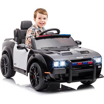 12V Licensed Dodge Challenger Ride on Car for Kids with Remote Control Ages 3+, LED Lights & Music