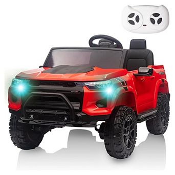 24V Electric Kids Ride on Pickup Truck, 2 Seater Ride on Car Electric Vehicles with Remote Control