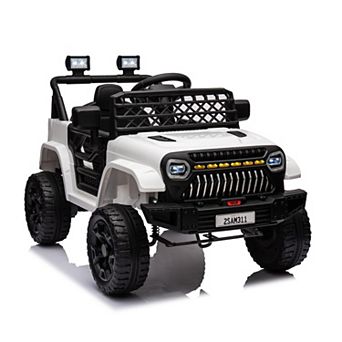 12V Kids Ride On Car with Remote Control 4-Wheel Electric Truck Car for Toddlers Ride On Toy
