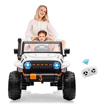 24V Ride on Toys for Big Kids - 2 Seater Kids Electric Ride on Truck Car with Remote Control