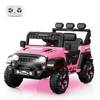 24V Power Wheels for Kids with Remote Control, Ride on Car with 6 Wheels