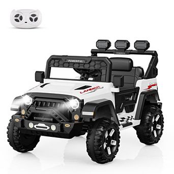 24V Power Wheels for Kids with Remote Control, Ride on Car with 6 Wheels