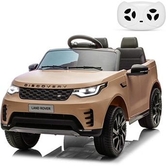 12V Land Rover Licensed Kids' Electric Car, 2-Seater, 2-6 MPH, Ages 3-8, Remote Control