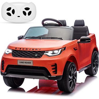 12V Land Rover Licensed Kids' Electric Car, 2-Seater, 2-6 MPH, Ages 3-8, Remote Control