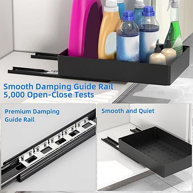 IDEALHOUSE Pull-Out Cabinet Organizer