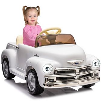 Licensed Chevrolet 3100 12V Kids Ride-On Car, Battery Powered Pickup with Remote Control