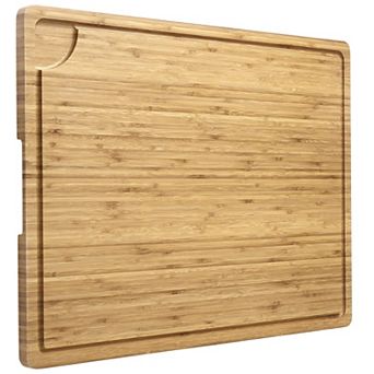 IDEALHOUSE Large Bamboo Cutting Board