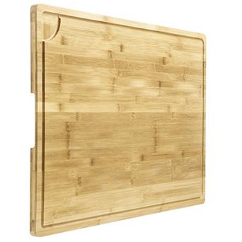 IDEALHOUSE Large Bamboo Cutting Board