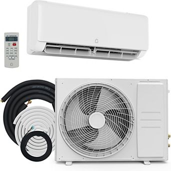 WIFI 24000 BTU Mini Split Air Conditioner Heat Pump System AC Heating & Cooling 19 SEER2 230V