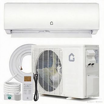 WIFI 23000 BTU Mini Split Air Conditioner AC cooling heating system 230V Heat Pump Installation Kits