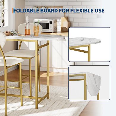 IDEALHOUSE 2-Person Expandable Dining Set