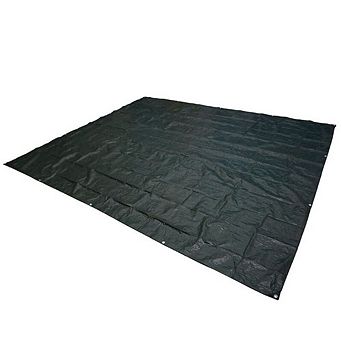 Waterproof Tarp 9.5×11.3 ft, Dark Green