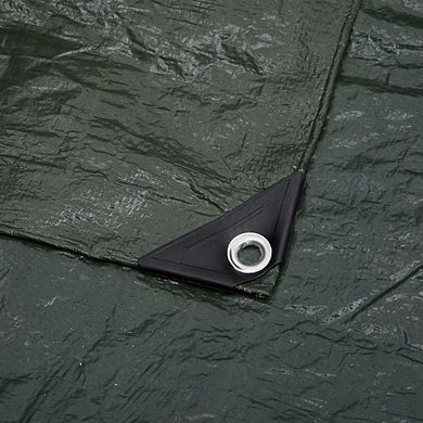 Waterproof Tarp 9.5×11.3 ft, Dark Green