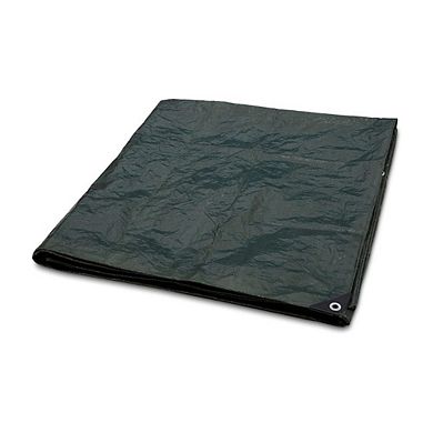 Waterproof Tarp 9.5×11.3 ft, Dark Green