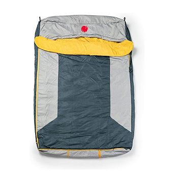 Multi Down Double Sleeping Bag (10F/30F) with Compression Sack