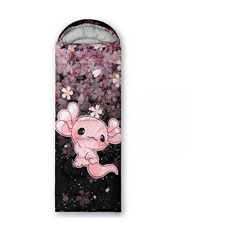 3-Season Camping Sleeping Bag for Adults/Kids, Lightweight, Waterproof