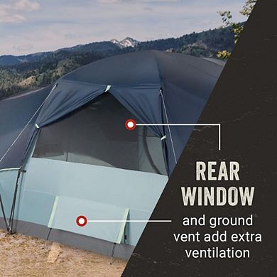 Family Tent, 8 Person, 5-Min Setup, Weatherproof, PFAS-Free