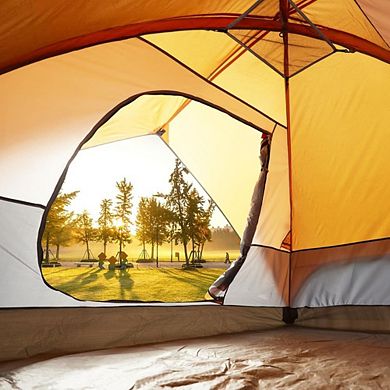3-Season Dome Camping Tent with Rainfly