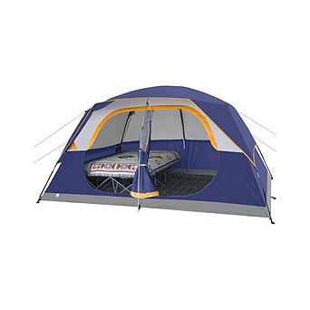 8 Person Family Tent, Waterproof Windproof, Double Layer, Easy Setup