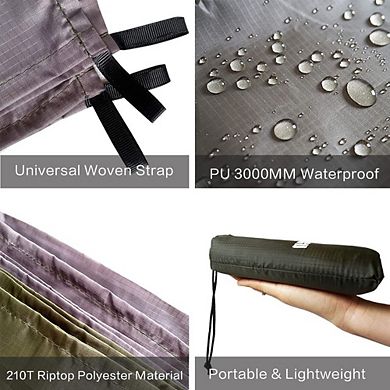 Tent Footprint, Lightweight Waterproof Camping Groundsheet for 14 Person