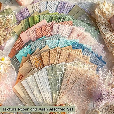 Enigma Meadows 96 Sheets Textured Craft Paper