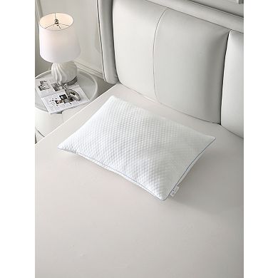 Royal Velvet Removeable Cooling Cover Nano Feather Pillow