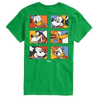 Big & Tall Disney's Mickey Mouse & Friends Vintage Grid Graphic Tee