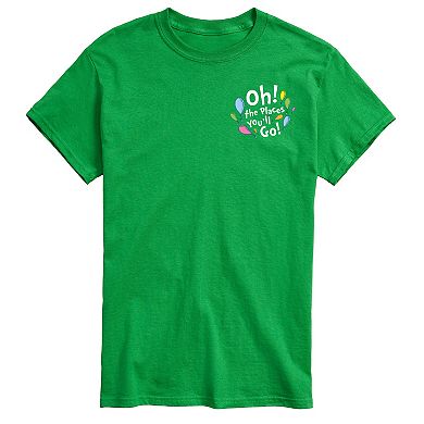 Big & Tall Dr. Seuss Oh The Places You'll Go Graphic Tee