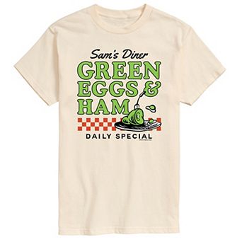 Big & Tall Dr. Seuss Green Eggs & Ham Graphic Tee