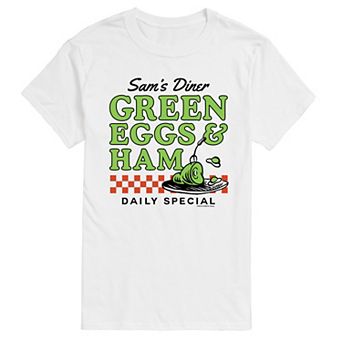 Big & Tall Dr. Seuss Green Eggs & Ham Graphic Tee