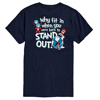 Big & Tall Dr. Seuss The Cat In The Hat Graphic Tee