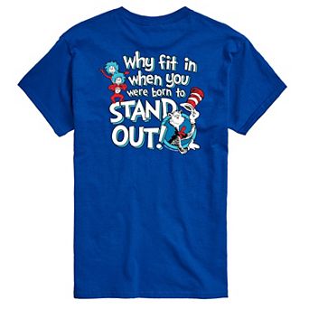 Big & Tall Dr. Seuss The Cat In The Hat Graphic Tee