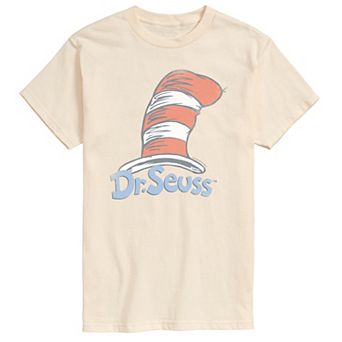 Big & Tall Dr. Seuss Logo Distressed Graphic Tee