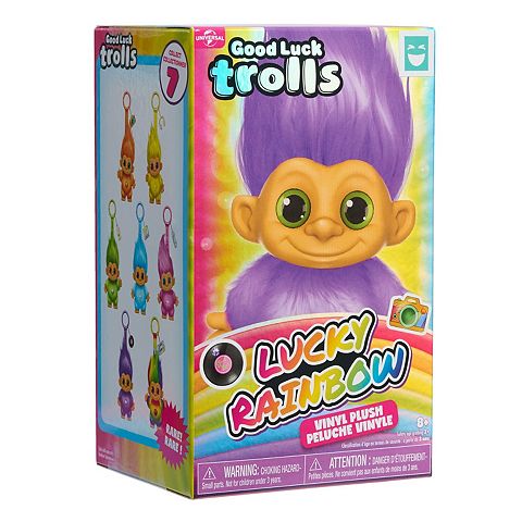 Детские мягкие игрушки Just Play Good Luck Trolls Vinyl Plush Toy - Styles May Vary