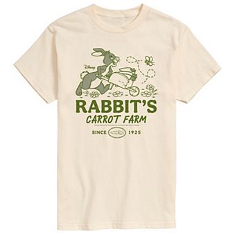 Big & Tall Disney's Winnie The Pooh Rabbit's Carrot Farm Graphic Tee