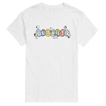 Big & Tall Peanuts Easter Eggs Logo Graphic Tee
