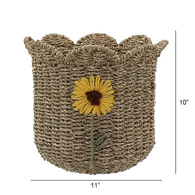 Celebrate Together™ Fall Woven Sunflower Basket