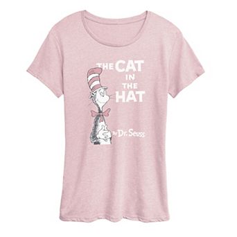 Women's Dr. Seuss The Cat In The Hat Distressed Graphic Tee